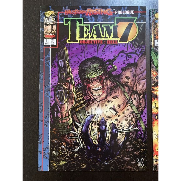 Team 7 Objective: Hell First Printing Complete Series (1995 Image Comics) - Picture 2 of 16